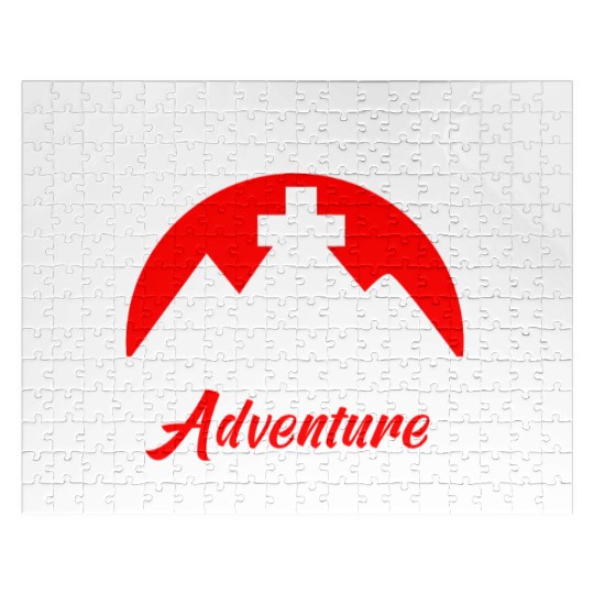 Switzerland Matterhorn Flag Gift Idea Jigsaw Puzzles
