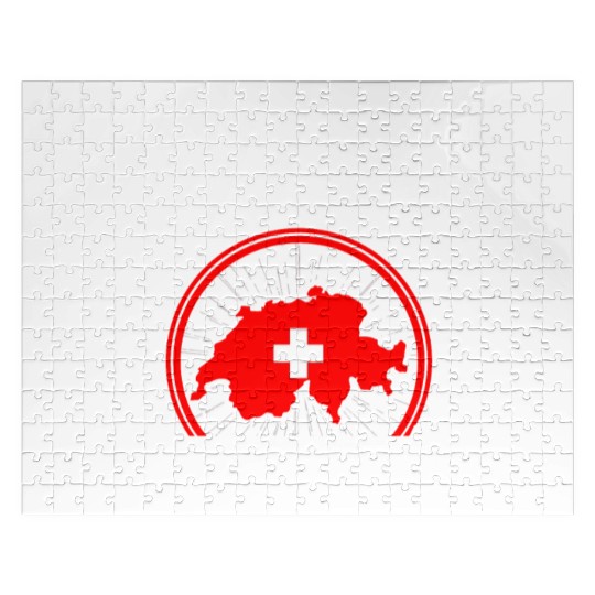 Switzerland Mountains Proud Gift Jigsaw Puzzles