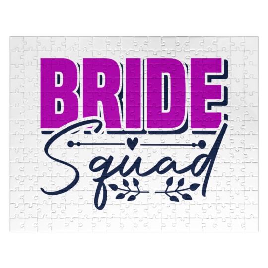 Bride Squad Jigsaw Puzzles Design