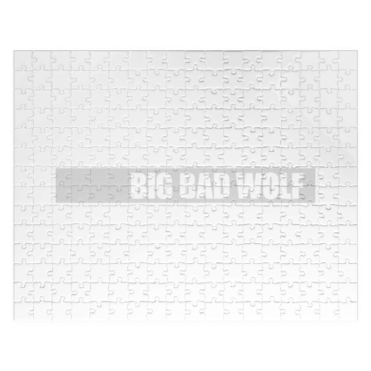 big bad wolf quote Jigsaw Puzzles