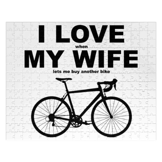 I LOVE MY WIFE Jigsaw Puzzles