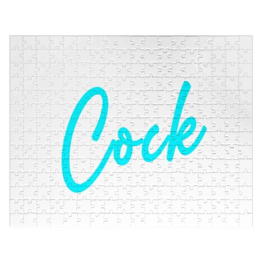I m proud of my cock Jigsaw Puzzles