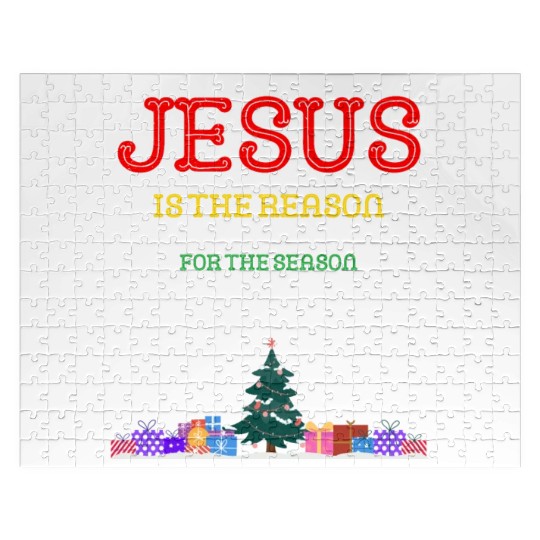 Jesus is the reason for the season Jigsaw Puzzles