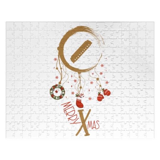musical instrument dreamcatcher Christmas Harmonic Jigsaw Puzzles