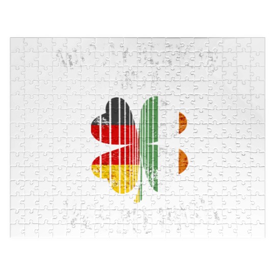 German Wee Bit Irish Germany Patrick Day Jigsaw Puzzles