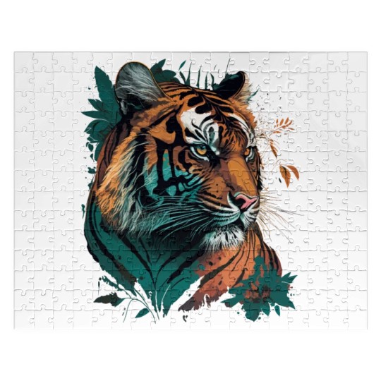 Tiger Face Jigsaw Puzzles