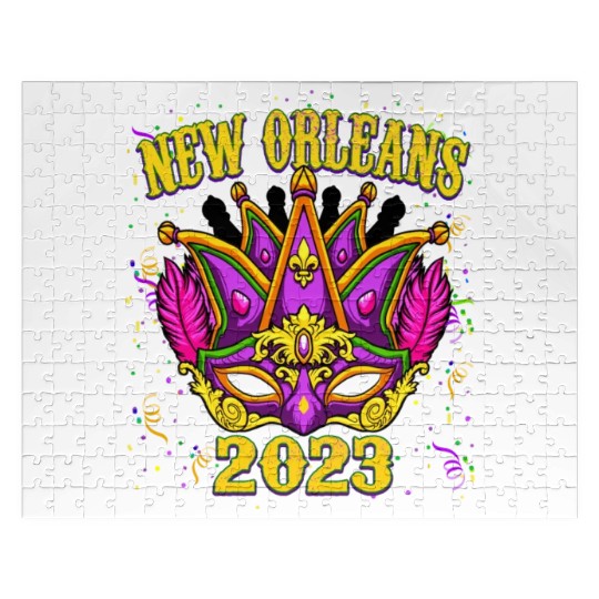 New Orleans 2023 Mardi Gras Festival Jigsaw Puzzles