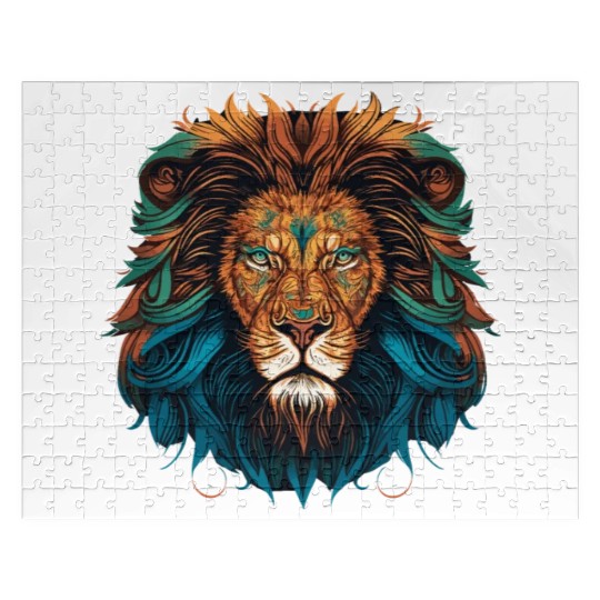 Mandala Lion Jigsaw Puzzles
