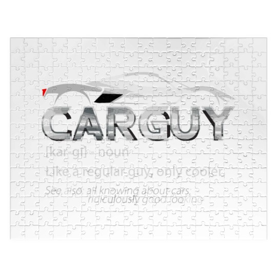 Car Guy Sport Car Lover Funny Car Mechanic Jigsaw Puzzles
