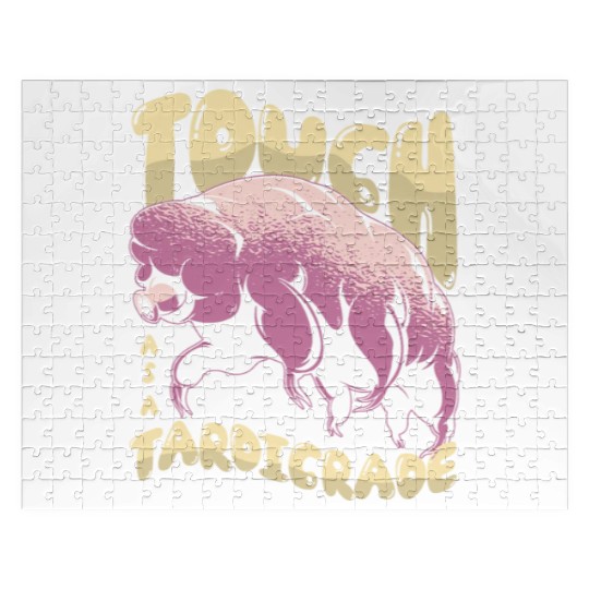 Tough As Tardigrade Science Lover Tardigrade Jigsaw Puzzles