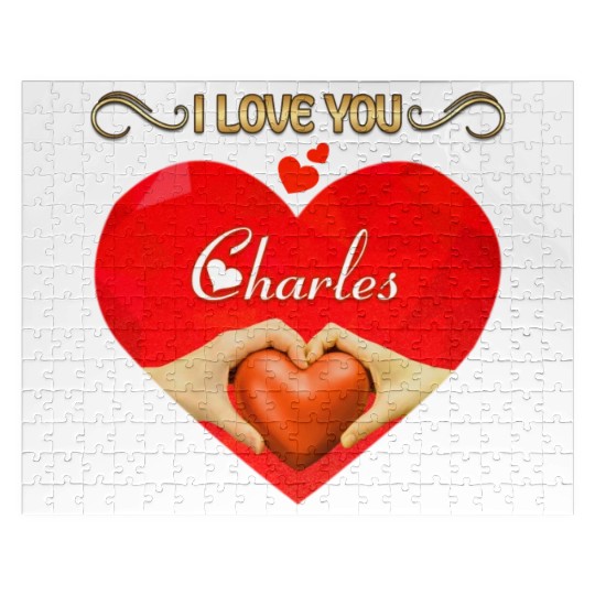 I love you Charles Jigsaw Puzzles