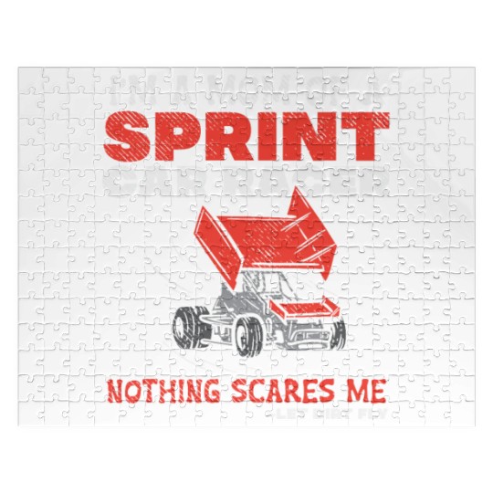 Mom Of A Sprint Car Racer Race Day Driver Mother Jigsaw Puzzles