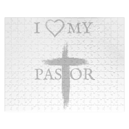 I love my Pastor | I love my Church Jigsaw Puzzles