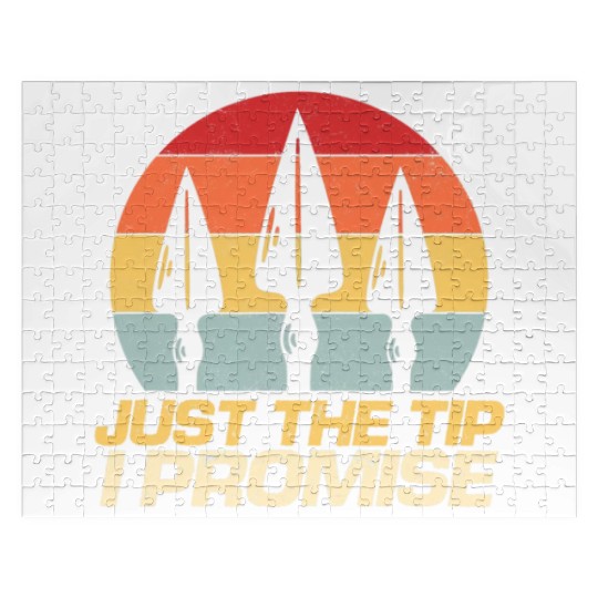 Just The Tip I Promise Archery Arrowhead Bow Jigsaw Puzzles