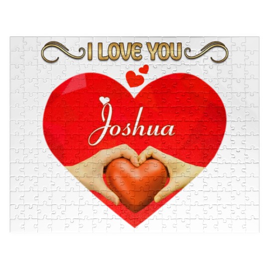 I love you Joshua Jigsaw Puzzles