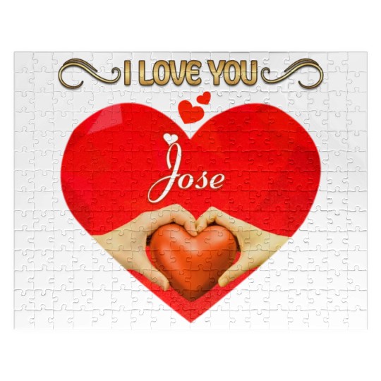 I love you Jose Jigsaw Puzzles
