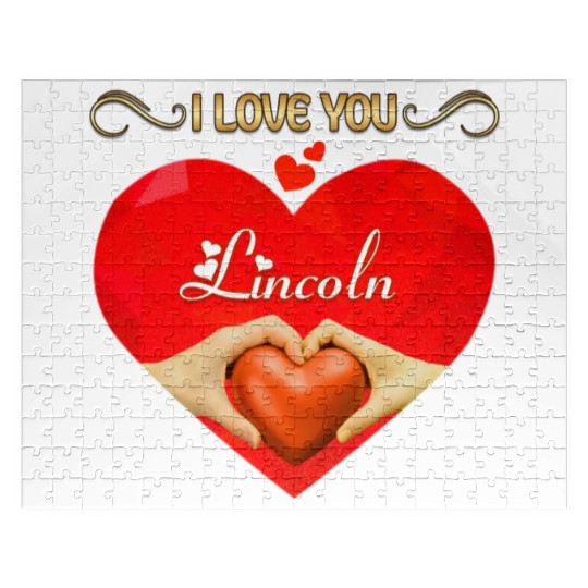 I love you Lincoln Jigsaw Puzzles