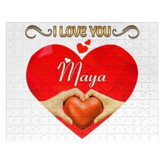 I love you Maya Jigsaw Puzzles