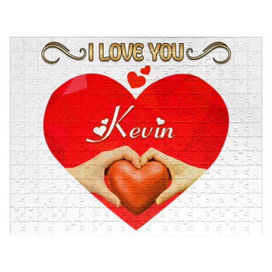I love you Kevin Jigsaw Puzzles