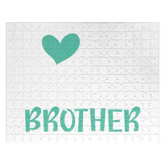I Love My Little Brother Best Bro Ever Brotherhood Jigsaw Puzzles