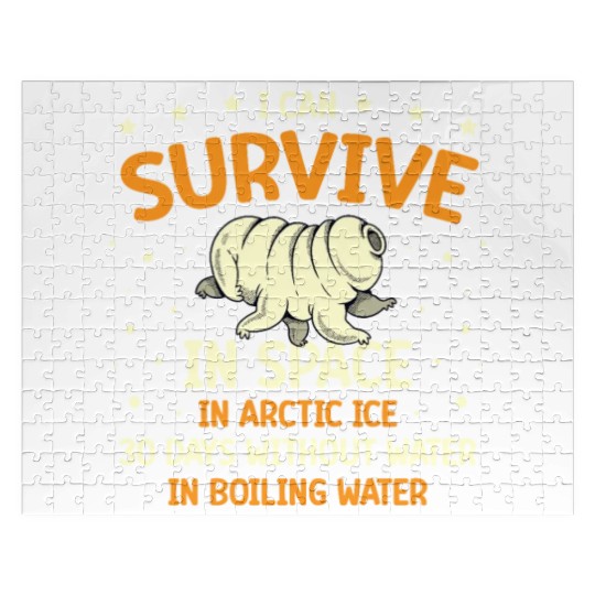 Moss Piglet Science Biology Tardigrade Lover Jigsaw Puzzles