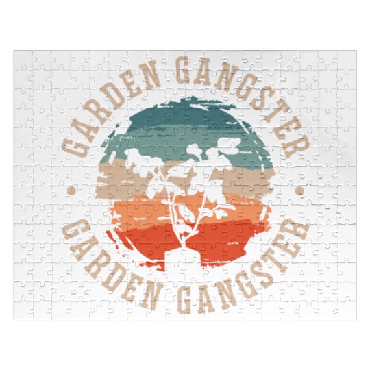 GARDEN GANGSTER I Plants Gardener Gardening Jigsaw Puzzles
