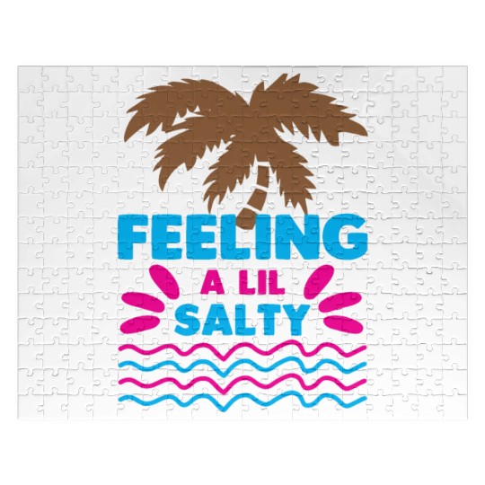 Feeling A LiL Salty with Summer Clothes Jigsaw Puzzles