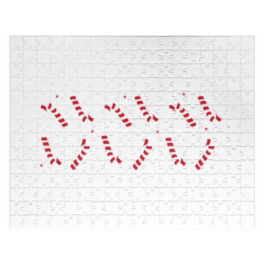 Christmas Candy Canes Jigsaw Puzzles