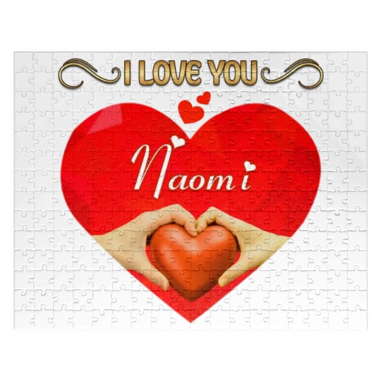I love you Naomi Jigsaw Puzzles