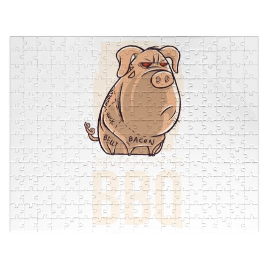 Buddy's BBQ Bacon Pig Buddy's BBQ Bacon Pig inspir Jigsaw Puzzles