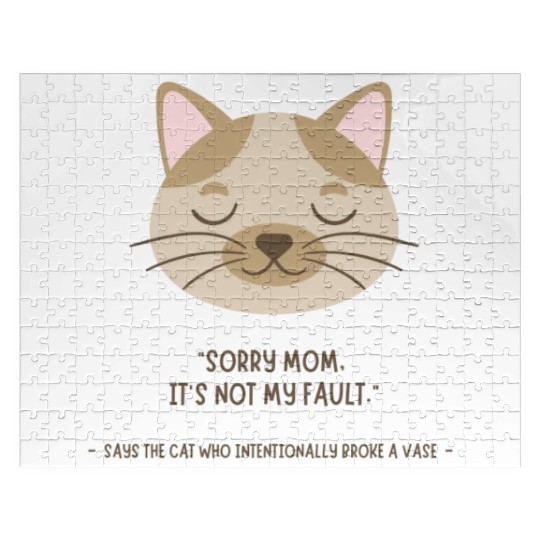 The perfect Cat Mom Jigsaw Puzzles