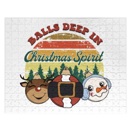 christmas spirit sublimation Jigsaw Puzzles