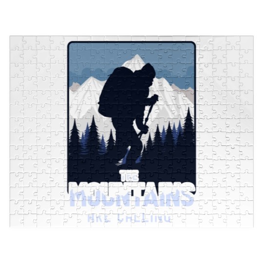 The mountains are calling Jigsaw Puzzles