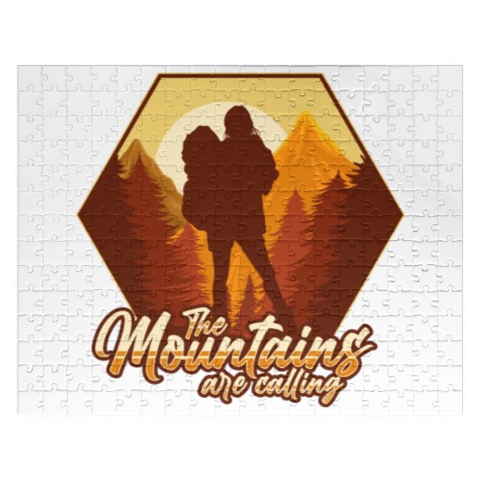 The mountains are calling Jigsaw Puzzles