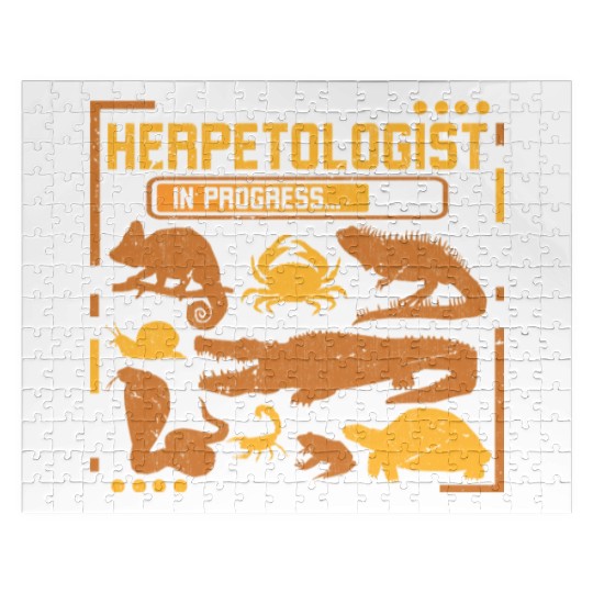 Future Herpetologist Zoology Reptile Lover Jigsaw Puzzles