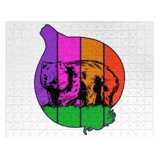 Wombat Onion - Wombat Onion Jigsaw Puzzles