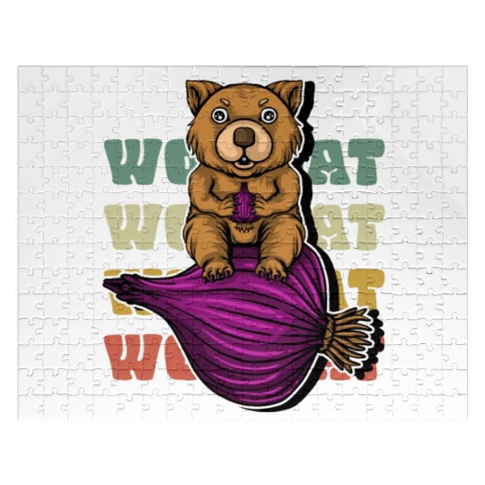 Wombat Onion - Wombat Onion Jigsaw Puzzles