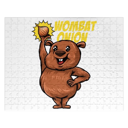 Wombat Onion - Wombat Onion Jigsaw Puzzles