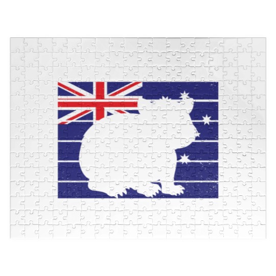 Combat Wombat For A Wombats Lover Jigsaw Puzzles
