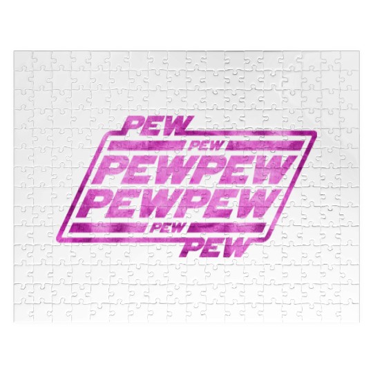 Pew Pew Pew Jigsaw Puzzles