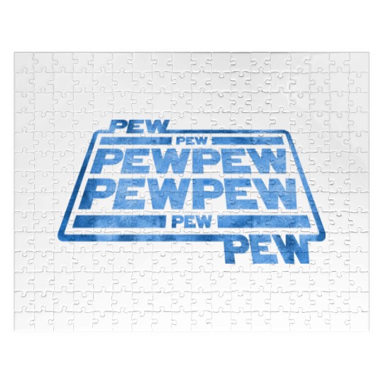 Pew Pew Pew Jigsaw Puzzles