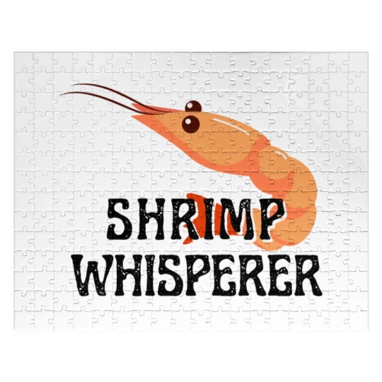 Shrimp Whisperer - Funny Shrimps Lover Jigsaw Puzzles