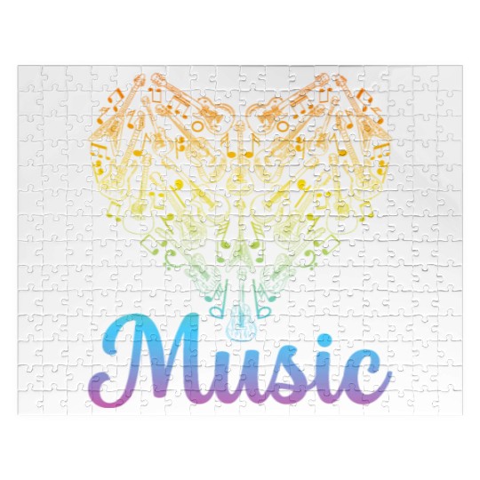 Guitar Music Lover - Guitar Musician Guitar Player Jigsaw Puzzles