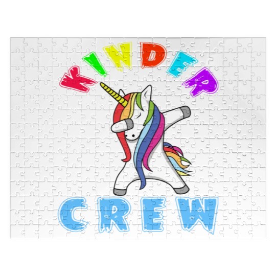 Kinder Crew Kindergarten Teacher Jigsaw Puzzles 1st Day