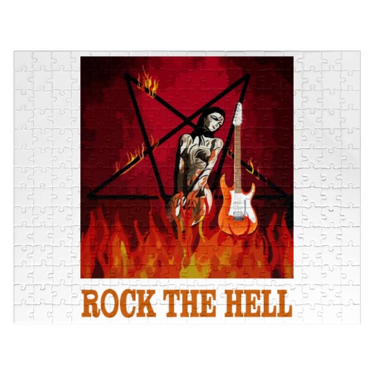 ROCK THE HELL Jigsaw Puzzles