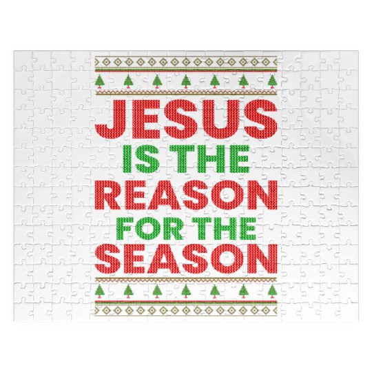 Jesus Is The Reason For The Season Jigsaw Puzzles