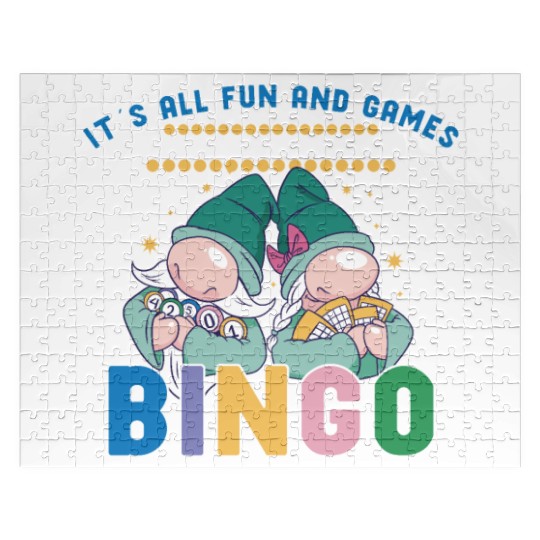 Bingo Card Game Grandma Bingo Player Bingo Cards Jigsaw Puzzles