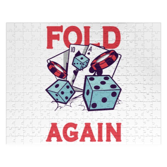 Poker Casino Poker Player Gambling Roulette Gift Jigsaw Puzzles