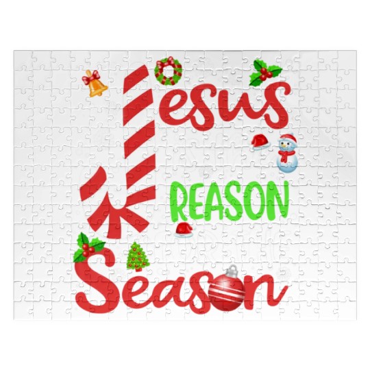 Jesus Is The Reason For The Season Christmas Jigsaw Puzzles