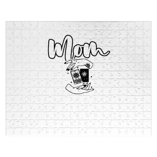 Funny Tarot Reader Mom Definition Tarot Card Jigsaw Puzzles